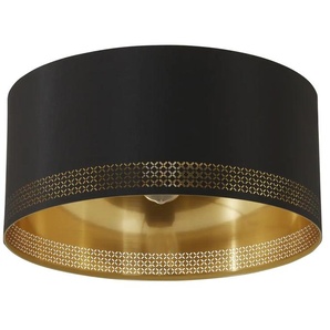 Deckenleuchte   ¦ schwarz ¦ Maße (cm): H: 24  Ø: 47.5