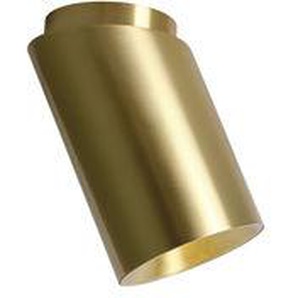 Deckenleuchte Tobo C 85 Diagonale metall gold / Schrägform - Ø 8,5 x H 14,6 cm - DCW éditions - Gold