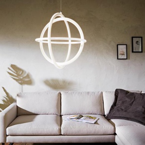 Deckenleuchte Voluta weiss 50x50 cm LED 46W, Leuchten