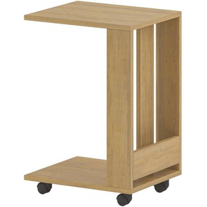 Decortie Beistelltisch EDI BEISTELLTISCH (Packung, 1-St), Naturfreundlich, Leichte Montage, Lagerung, Platzsparend