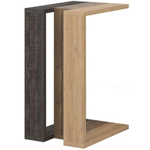 Decortie Beistelltisch MUJU BEISTELLTISCH (Packung, 1-St), Naturfreundlich, Leichte Montage, Lagerung, Platzsparend