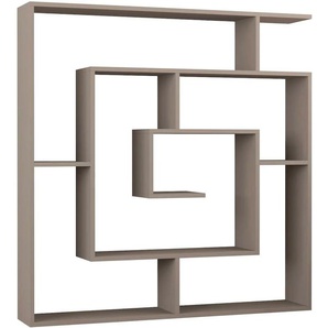 Decortie Bücherregal »Labirent Bücherregal«, (Packung), Leichte Montage, Lagerung, Platzsparend