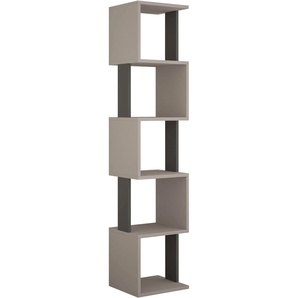 Decortie Bücherregal »Piri Bücherregal«, (Packung), Leichte Montage, Lagerung, Platzsparend