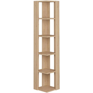 Decortie Eckregal »Nati Eckregal«, (Packung), Leichte Montage, Lagerung, Platzsparend