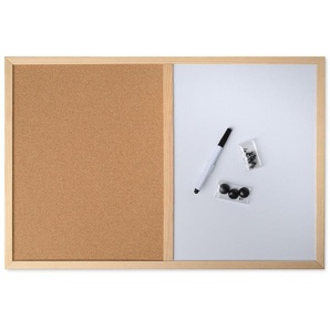 Decosa Pinnwand 600 x 400 mm inkl. Pinnnadeln und Stift GLO795650189