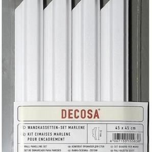 Decosa Wandkassettenset Marlene, 4-teilig, 45 x 45 cm GLO769100339