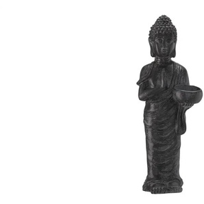 HOME STORY Deko Buddha   ¦ schwarz ¦ Magnesia ¦ Maße (cm): B: 15 H: 40 T: 11.0