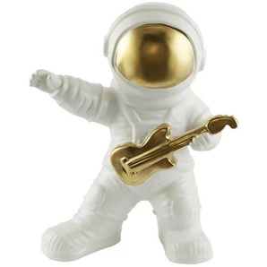 Deko Figur Astronaut - weiß - Porzellan - 12,5 cm - 28 cm | Möbel Kraft