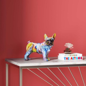 Deko Figur Frenchie Bunt 24cm