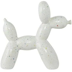 Deko Figur Pudel - weiß - Porzellan - 10,5 cm - 24 cm | Möbel Kraft