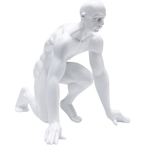 Deko Figur Runner Weiß 25cm