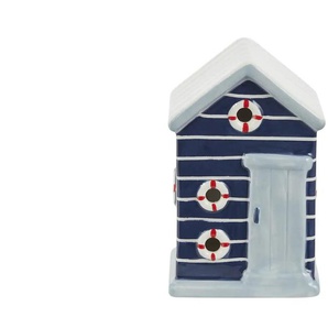 HOME STORY Deko Haus - blau - Dolomite - 10 cm - 15,5 cm - cm 8,0 | Möbel Kraft
