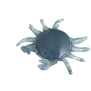 Deko Krabbe - blau - Glas - 18 cm - 5 cm - 16 cm | Möbel Kraft