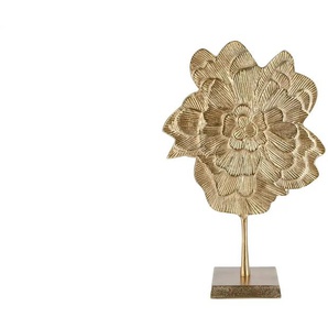 Deko Objekt Blume - gold - Materialmix - 29 cm - 13 cm - cm 46,0 | Möbel Kraft