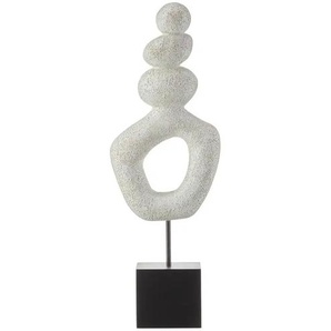Deko Objekt - creme - Polyresin (Kunstharz),Metall - 6,5 cm - 32,5 cm | Möbel Kraft