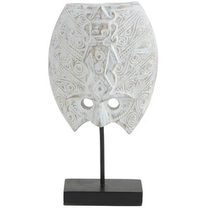 Deko Objekt | weiß | Polyresin (Kunstharz) | 20,5 cm | 36 cm | cm 8,5 |
