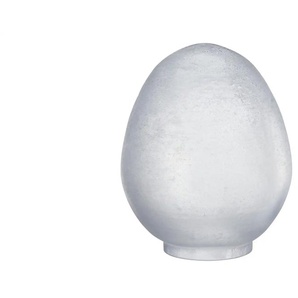 Deko Osterei - grau - Glas - 13 cm - [10.5] | Möbel Kraft