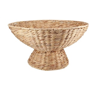Deko Schale - braun - Wasserhyazinthe,Eisen - 20 cm - 36.0 | Möbel Kraft
