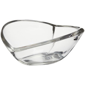 Deko Schale  Herz ¦ transparent/klar ¦ Glas ¦ Maße (cm): H: 6,5  Ø: 16.5