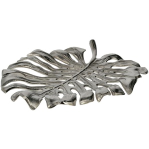 Deko Schale   ¦ silber ¦ Maße (cm): B: 28 H: 5,5