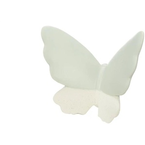 HOME STORY Deko Schmetterling - grün - Porzellan - 19,9 cm - 15,2 cm - cm 8,4 | Möbel Kraft