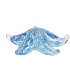 Deko Seestern - blau - Glas - 10 cm - 3 cm - cm 10,0 | Möbel Kraft