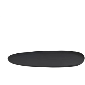HOME STORY Deko Teller - schwarz - Eisen - 41 cm - 1 cm - cm 19,0 | Möbel Kraft