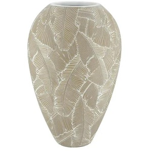Deko Vase - beige - Polyresin (Kunstharz) - 24,5 cm - 40,5 cm - cm 13,0 | Möbel Kraft