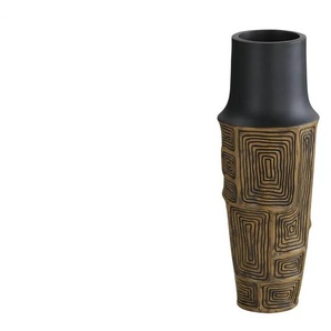 Deko Vase | braun | Polyresin (Kunstharz) | 44,5 cm | 16.5 |