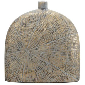 Deko Vase   ¦ gold ¦ Polyresin (Kunstharz) ¦ Maße (cm): B: 7,5 H: 26