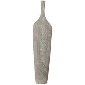 Deko Vase   ¦ grau ¦ Polyresin (Kunstharz) ¦ Maße (cm): B: 20,5 H: 90 T: 12.0
