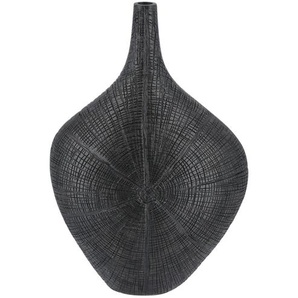 HOME STORY Deko Vase   ¦ schwarz ¦ Polyresin (Kunstharz) ¦ Maße (cm): B: 28 H: 41 T: 12.0