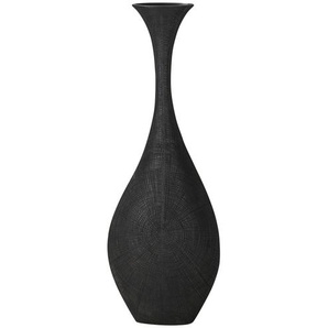 HOME STORY Deko Vase   ¦ schwarz ¦ Polyresin (Kunstharz) ¦ Maße (cm): B: 36 H: 102 T: 17.5