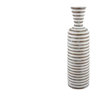 Deko Vase | weiß | Polyresin (Kunstharz) | 51 cm | 14.5 |