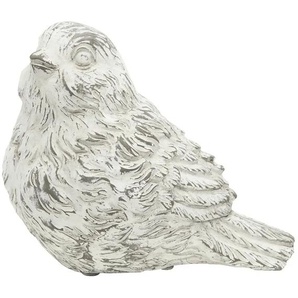 Deko Vogel - grau - Polyresin (Kunstharz) - 20,5 cm - 17 cm - cm 12,0 | Möbel Kraft