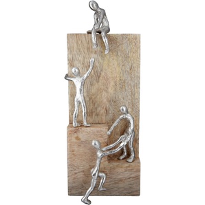 Dekofigur GILDE Skulptur Helping Hand Dekofiguren Gr. B/H/T: 15 cm x 39 cm x 10 cm, beige (natur) Deko-Objekte