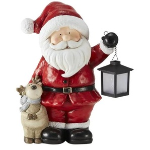 Dekofigur Santa | rot | Magnesia,Kunststoff | 29,5 cm | 40 cm | cm 18,0 |