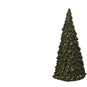 Dekofigur Tanne M | grün | Porzellan | 10 cm | 20 cm |
