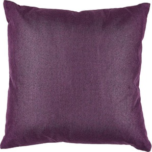 Dekokissen ANDIAMO Harmony Dekokissen_Sitzkissen_Kissenhüllen Gr. B/L: 45 cm x 45 cm, 1 St., lila (lila, unifarben) Dekokissen uni Zierkissen, eckig, 45x45 cm, Uni Farben, mit Füllung, Wohnzimmer