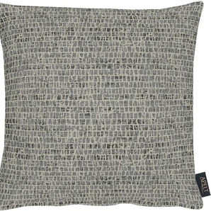 Dekokissen APELT 1103 Dekokissen_Sitzkissen_Kissenhüllen Gr. B/L: 49 cm x 49 cm, 1 St., schwarz (schwarz, unifarben) Dekokissen uni Kissenhülle ohne Füllung, 1 Stück