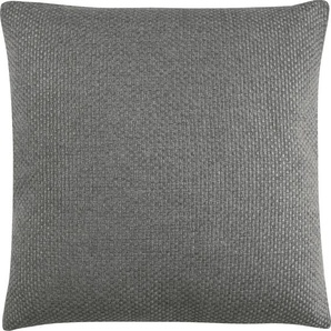 Dekokissen APELT ANCONA Dekokissen_Sitzkissen_Kissenhüllen Gr. B/L: 70 cm x 70 cm, 1 St., Polyester, grau (grau, unifarben) Dekokissen uni Kopfkissen Kissenhülle ohne Füllung, 1 Stück