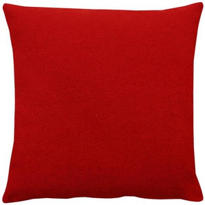 Dekokissen APELT Aspen Dekokissen_Sitzkissen_Kissenhüllen Gr. B/L: 70 cm x 70 cm, 1 St., Polyester, rot (rot, unifarben) Dekokissen uni Kopfkissen Kissenhülle ohne Füllung, 1 Stück