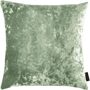 Dekokissen APELT Aurelia Dekokissen_Sitzkissen_Kissenhüllen Gr. B/L: 45 cm x 45 cm, 1 St., blau (türkis, unifarben) Dekokissen uni Kissenhülle mit Füllung, 1 Stück