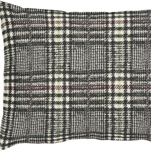 Dekokissen APELT Björn Dekokissen_Sitzkissen_Kissenhüllen Gr. B/L: 40 cm x 60 cm, 1 St., grau (grau, kariert) Dekokissen gemustert