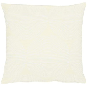 Dekokissen APELT Circle Dekokissen_Sitzkissen_Kissenhüllen Gr. B/L: 39 cm x 39 cm, 1 St., beige (natur, kreise) Dekokissen gemustert Kissenhülle mit Füllung, 1 Stück