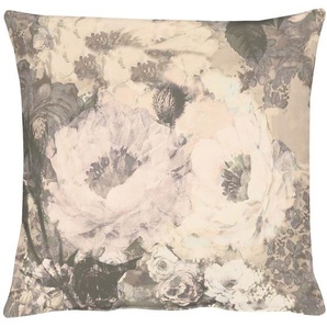 Dekokissen APELT Felicita Dekokissen_Sitzkissen_Kissenhüllen Gr. B/L: 45 cm x 45 cm, 1 St., Polyester, beige (natur, bedruckt) Dekokissen gemustert Kopfkissen Kissenhülle mit Füllung, 1 Stück
