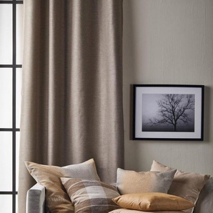 Dekokissen APELT Halifax Dekokissen_Sitzkissen_Kissenhüllen Gr. B/L: 58 cm x 58 cm, 1 St., Polyester-Kunstfaser-Wolle, beige (beige, hellgrau, unifarben) Dekokissen uni Kopfkissen Kissenhülle mit Füllung, 1 Stück