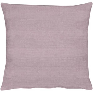 Dekokissen APELT Imperial Dekokissen_Sitzkissen_Kissenhüllen Gr. B/L: 45 cm x 45 cm, 1 St., lila (violett, unifarben) Dekokissen uni Kissenhülle mit Füllung, 1 Stück