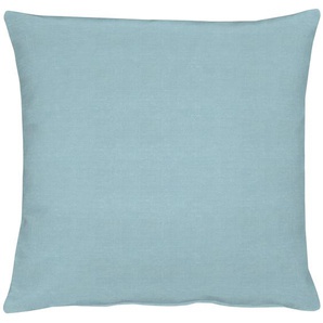 Dekokissen APELT Imperial Dekokissen_Sitzkissen_Kissenhüllen Gr. B/L: 46 cm x 46 cm, 1 St., Seide, blau (blau, unifarben) Dekokissen uni Kopfkissen Kissenhülle ohne Füllung, 1 Stück