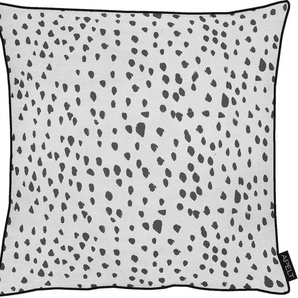 Dekokissen APELT Jimmy Dekokissen_Sitzkissen_Kissenhüllen Gr. B/L: 45 cm x 45 cm, 1 St., grau (grau, schwarz) Dekokissen